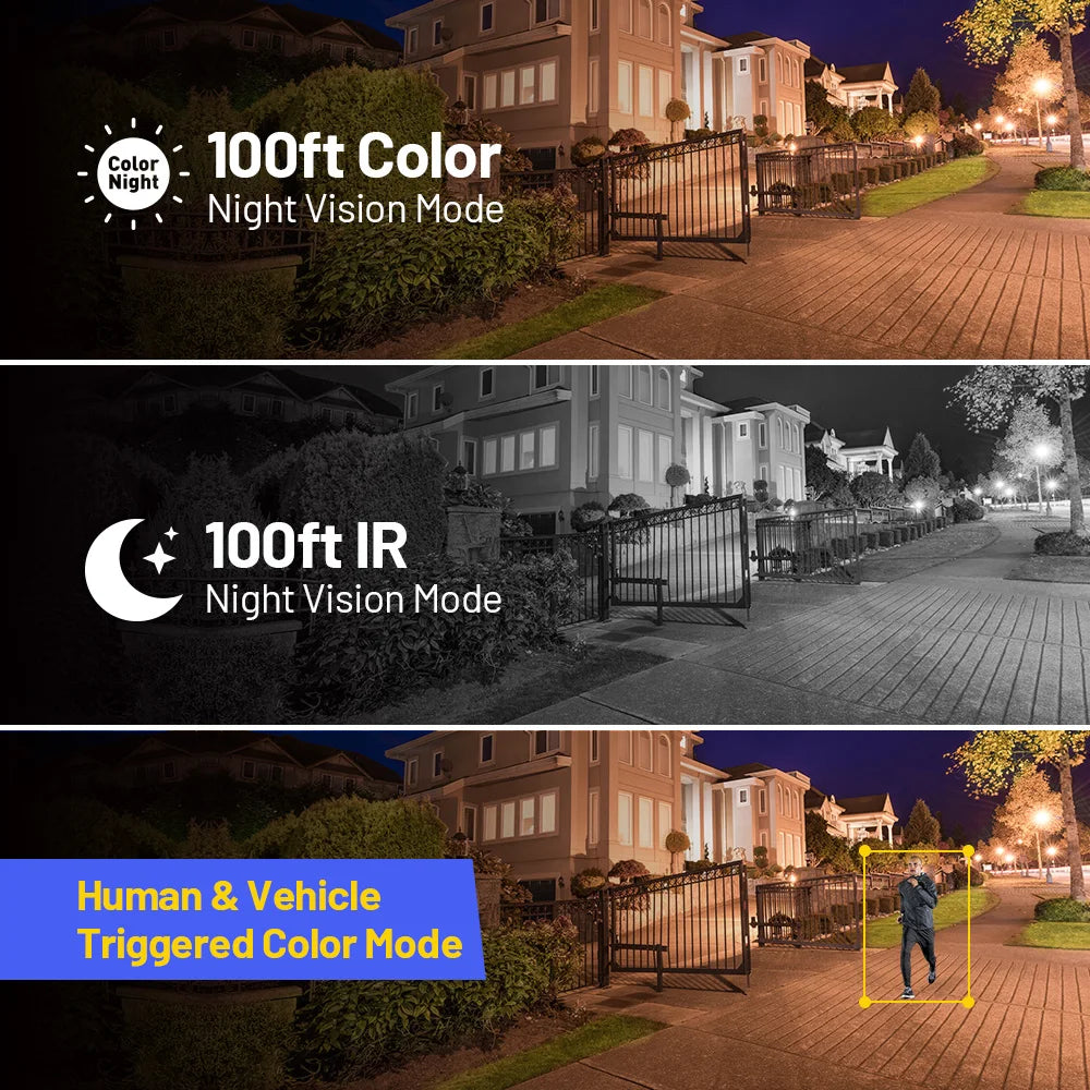 Annke 12MP PoE Outdoor Security Camera Featuring Night Vision
