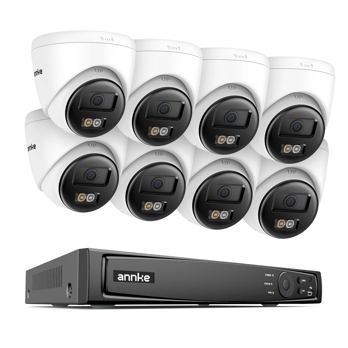 Annke 3K PoE Night Vision Outdoor Security Camera System