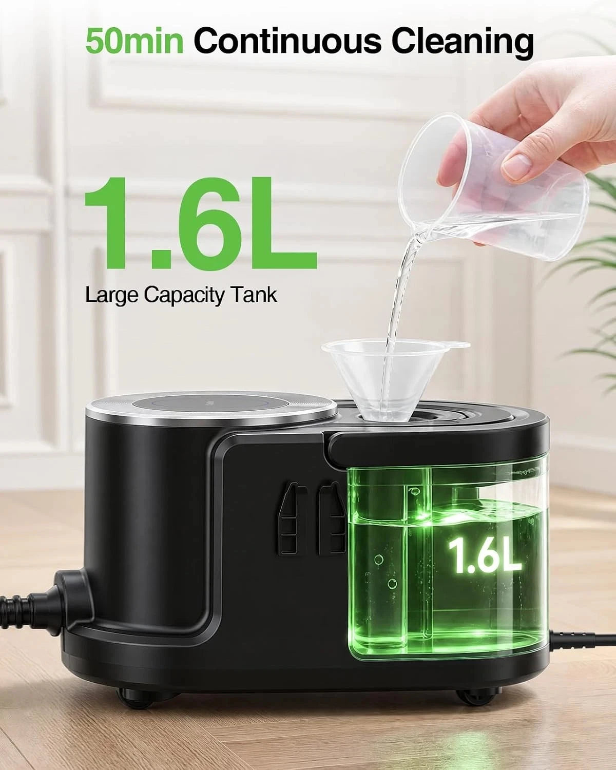 TaskStar Handheld Steam Cleaner With High Pressure Steam Cleaning