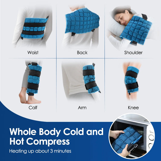 Hailicare Reusable Gel Ice Pack For Hot And Cold Therapy