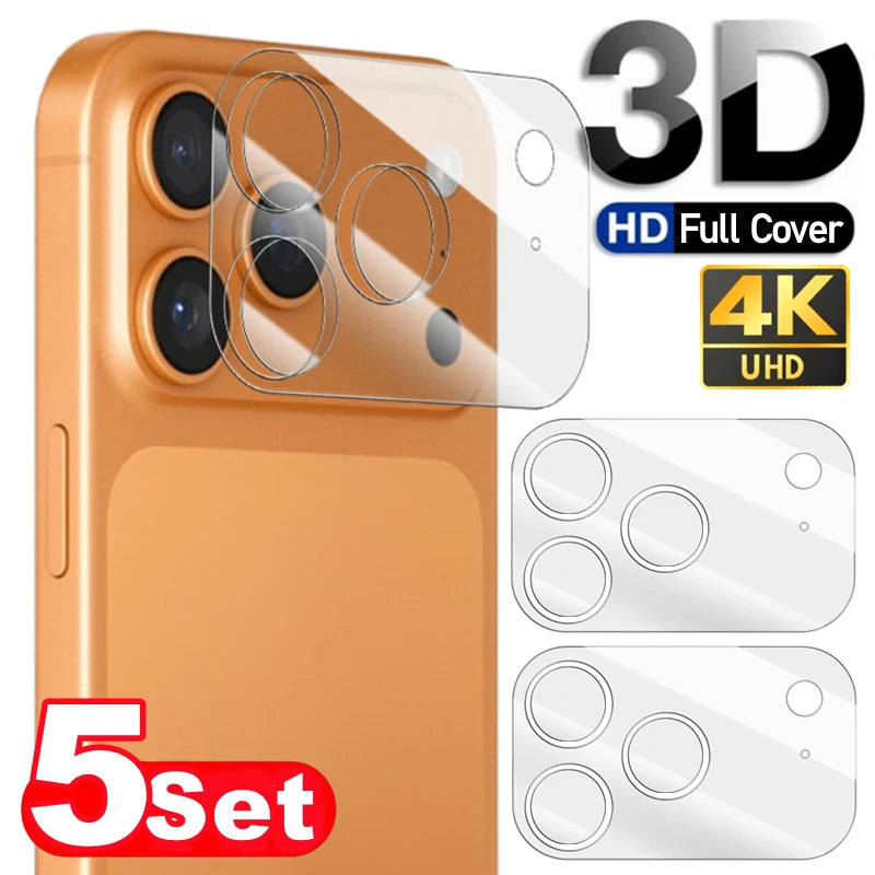BAPPSUS Full Coverage Camera Lens Tempered Glass Protector