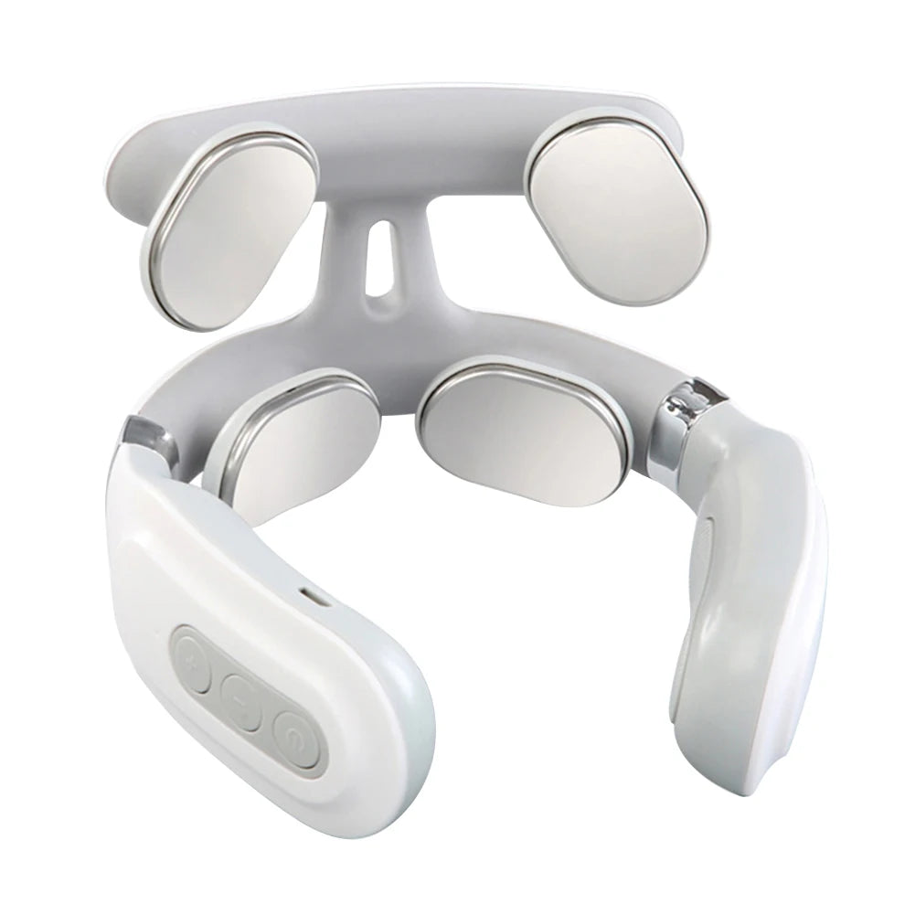 Electric 4 Head Vibration Back Massager For Muscle Relaxation
