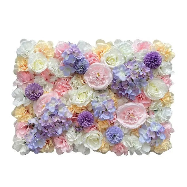 Meihon Artificial Flower Wall Backdrop For Wedding Party Photo Decor