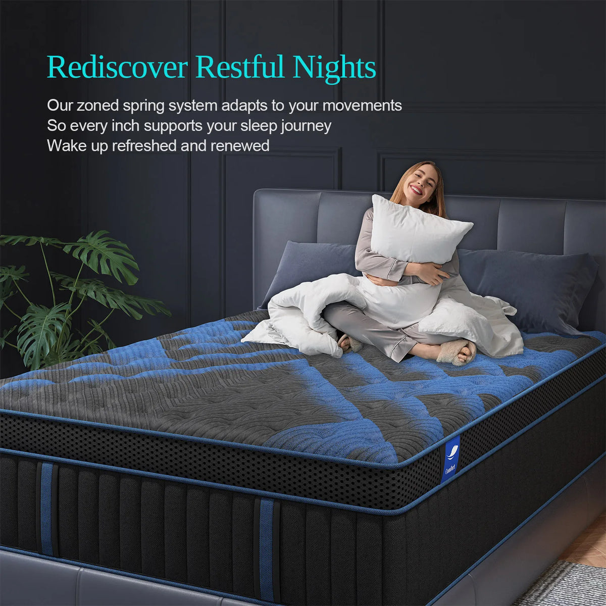 Sweetlove Gel Memory Foam Hybrid Pocket Spring Mattress
