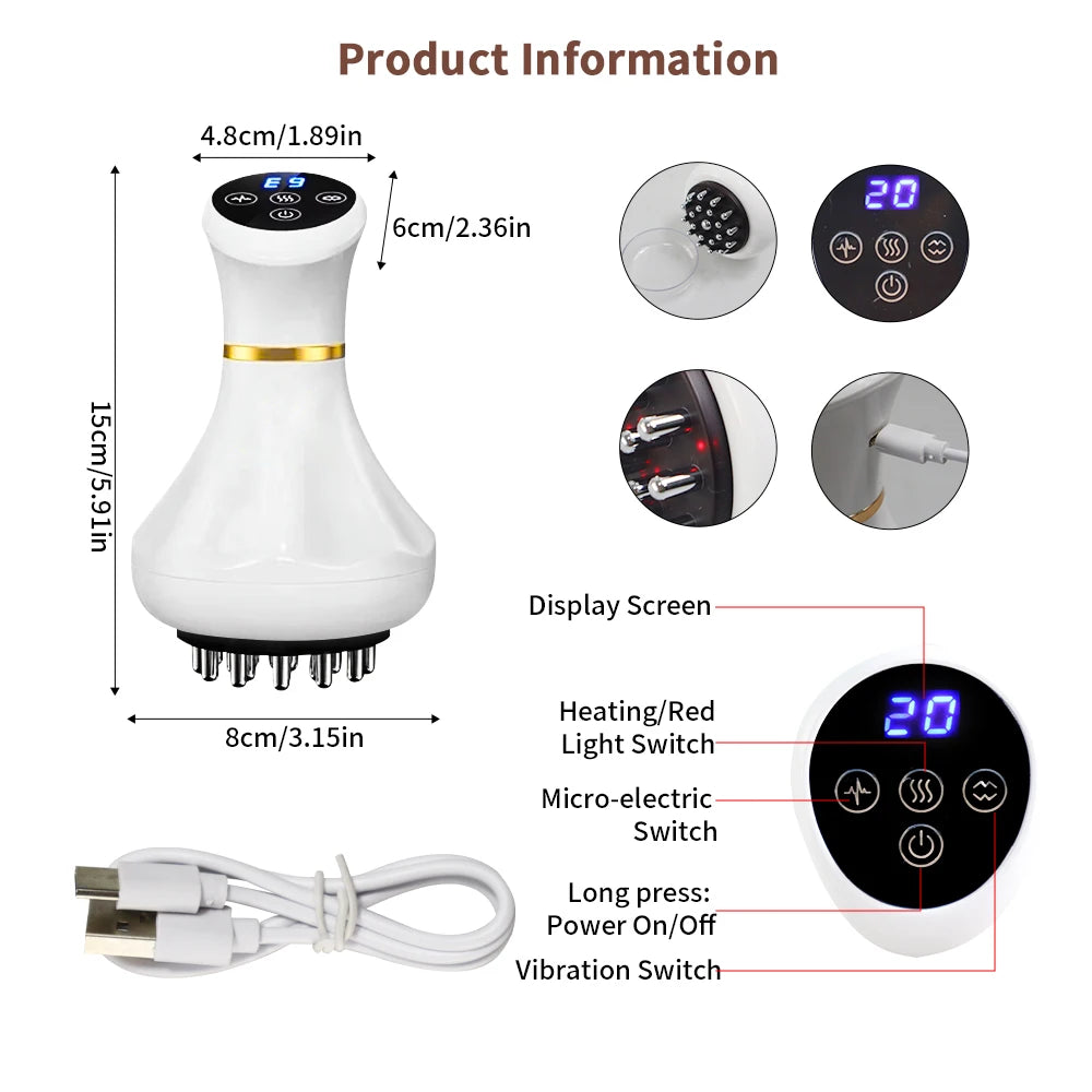 Jitesy Portable Heated Lymphatic Drainage Body Sculpting Device