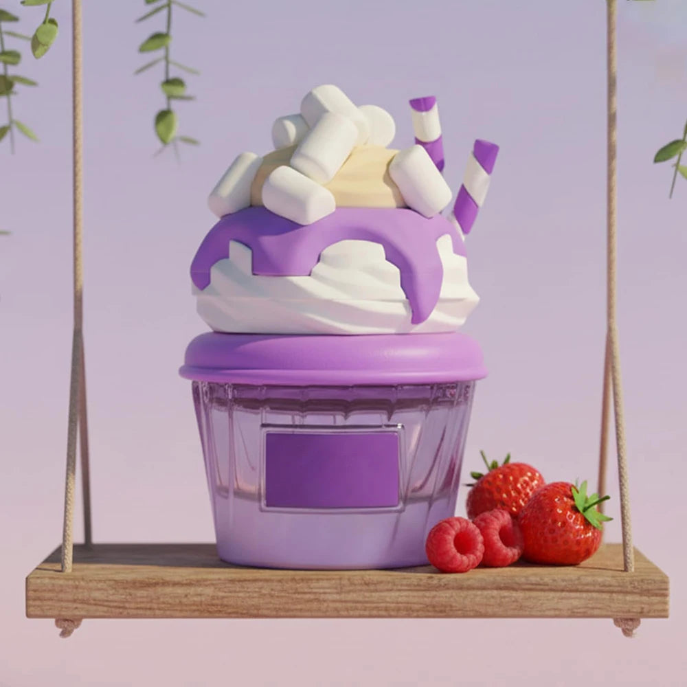 Sweet Berry Marshmallow Ice Cream Cup Perfume For Unisex