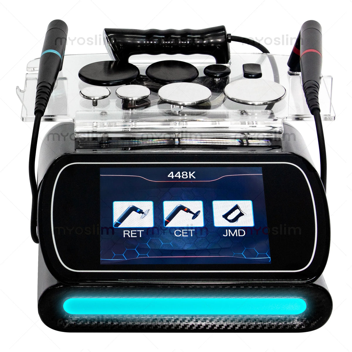 448KHZ Indiba Tecar Therapy Machine CET RET Diathermy RF Physiotherapy Equipment Skin Tightening Body Slimming Anti Aging Pain