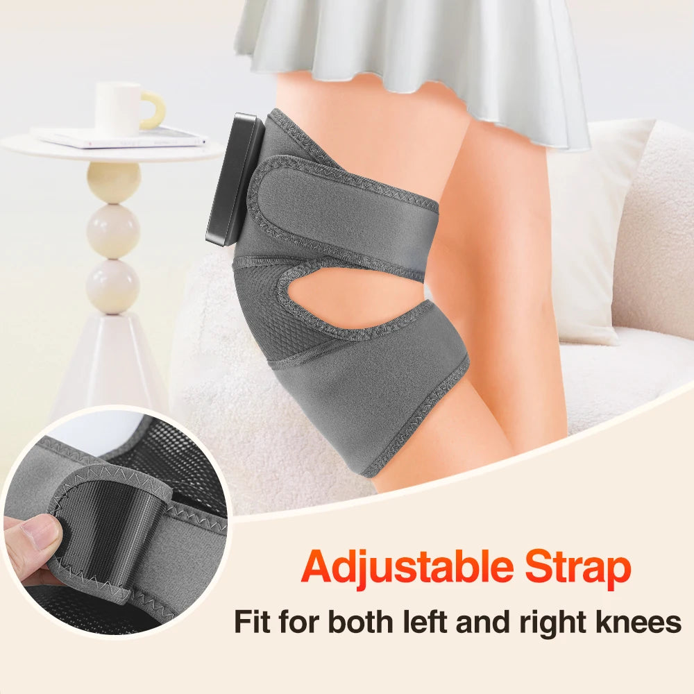 Hailicare Electric Knee Massager With Heat And Triple Vibration Settings
