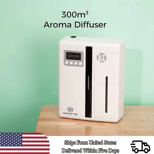 Namste 300m³ Bluetooth Aroma Diffuser Flat Lay Wall Hanging Perfume Fragrance Diffuser Home Flavoring Air Freshener Air Purifier