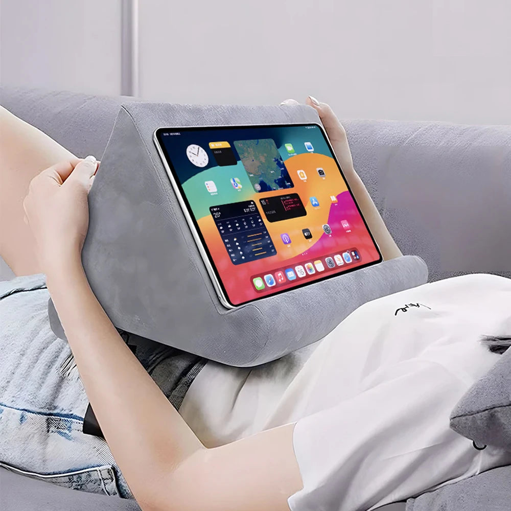 YANFU Sponge Pillow Tablet Holder For iPad Samsung Huawei Xiaomi