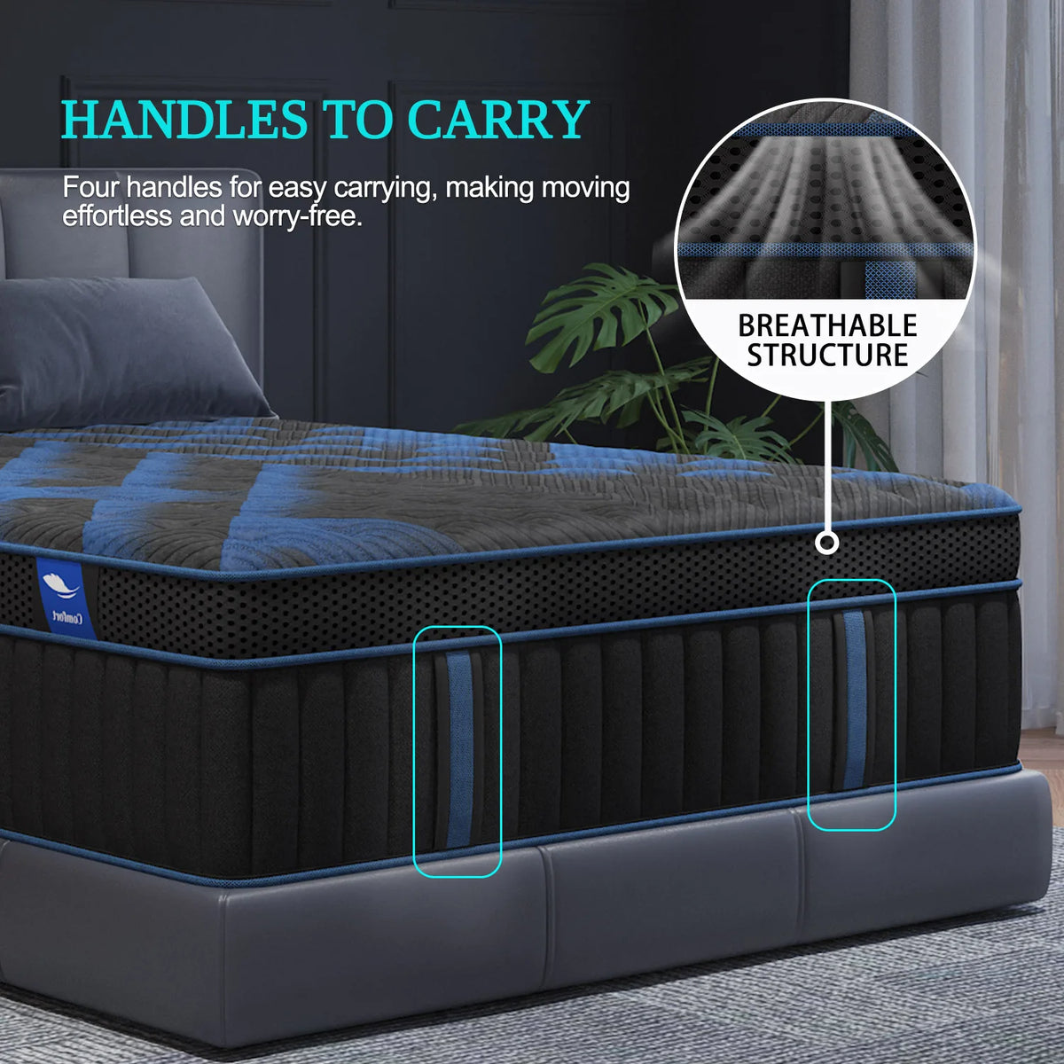 Sweetlove Gel Memory Foam Hybrid Pocket Spring Mattress