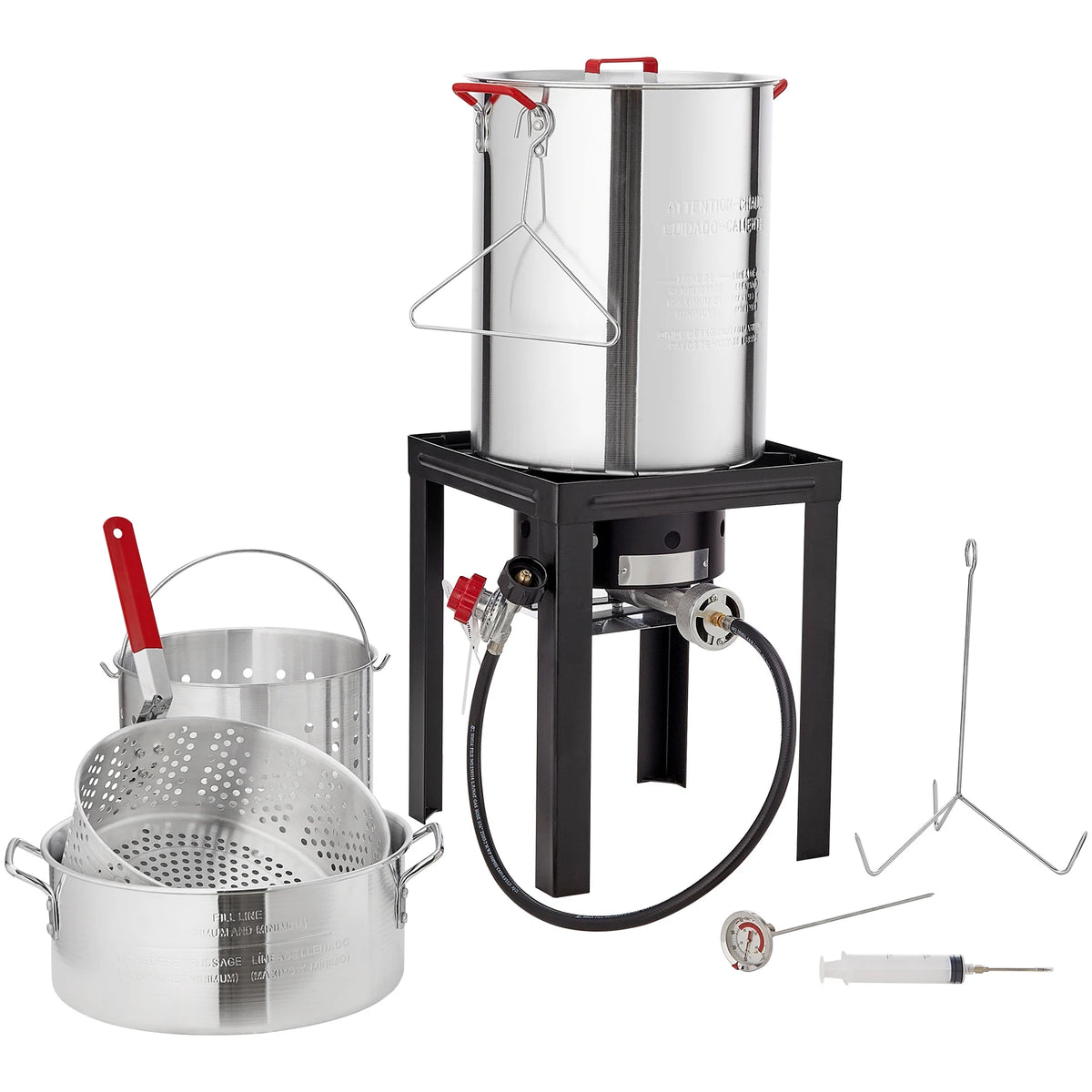 SucceBuy Propane Turkey Fryer Outdoor Deep Frying Cooker Set
