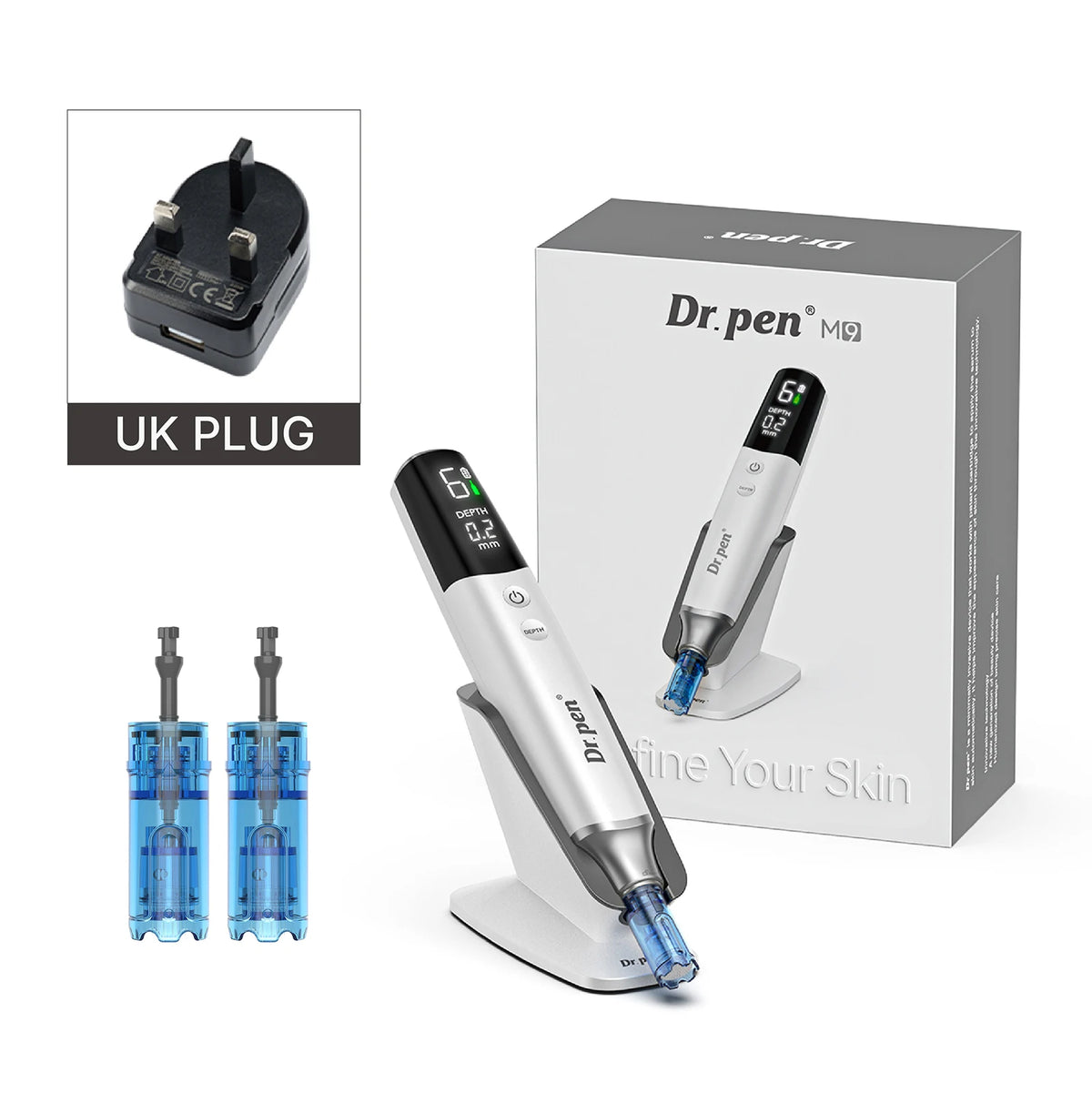 Dr.Pen M9 Dermapen With Hello Face M300 Beauty LED Mask
