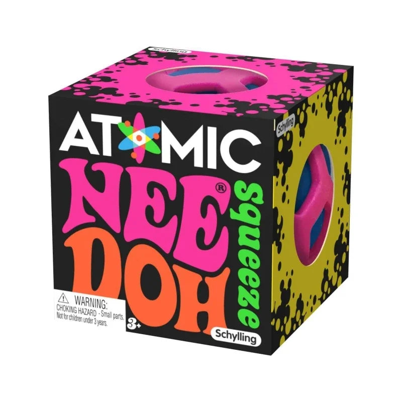 Schylling Needoh Atomic Stress Relief Squishy Fidget Ball